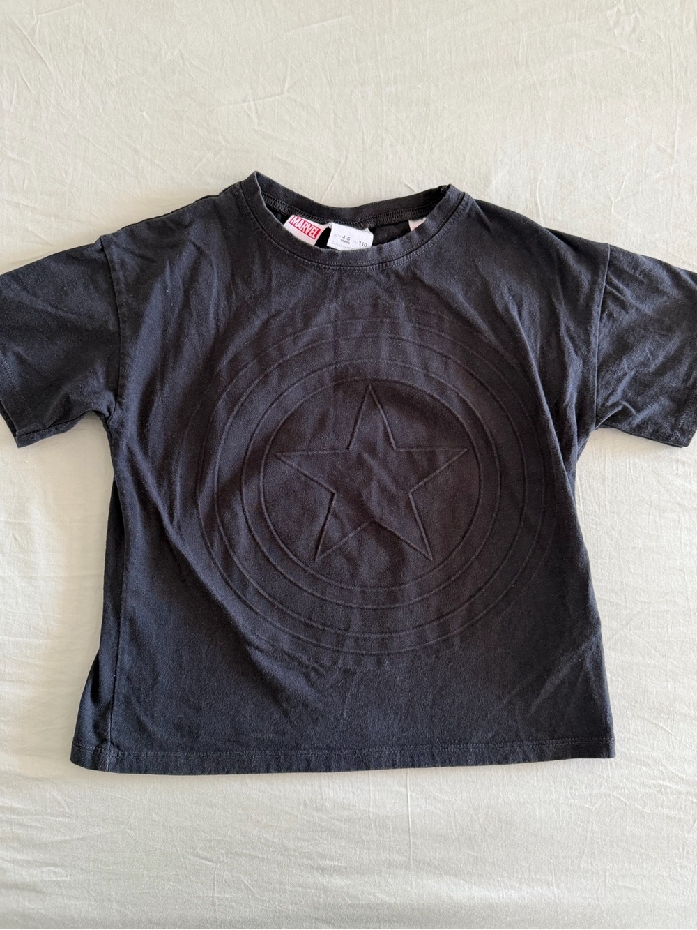 Zara Marvel Kids Black Shirt